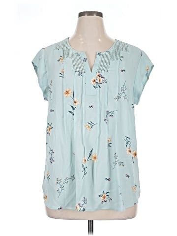 Daniel Rainn Short Sleeve Blouse (view 1)