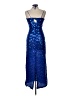 Assorted Brands Blue Cocktail Dress Size L (estimated) - photo 2