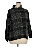MULTIPLES Plaid Black Turtleneck Sweater Size XL - photo 1