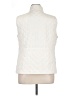 Talbots 100% Polyester Ivory Vest Size XL - photo 2