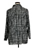 Croft & Barrow Houndstooth Gray 3/4 Sleeve Blouse Size 1X - photo 2