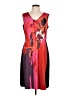Classiques Entier Graphic Red Cocktail Dress Size 12 - photo 1