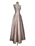 Xtraordinary 100% Polyester Metallic Silver Cocktail Dress Size 3 - photo 1