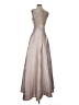 Xtraordinary 100% Polyester Metallic Silver Cocktail Dress Size 3 - photo 2