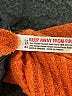 Out From Under Orange Long Sleeve Top Size XS - photo 8