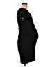Full Moon Maternity Black Casual Dress Size Med Maternity - photo 4
