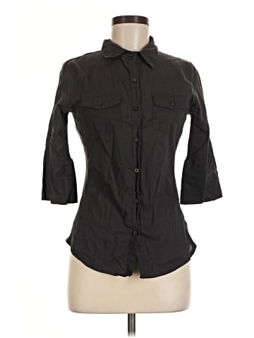 Zenana Outfitters 3/4 Sleeve Button-Down Shirt (view 1)