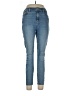 7 For All Mankind Solid Blue Jeans Size 30 waist - photo 1