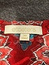 Etcetera Burgundy Long Sleeve Silk Top Size 10 - photo 4