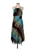 Studio Tie-dye Green Cocktail Dress Size L (estimated) - photo 1