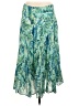 Chaps Tropical Green Casual Skirt Size M - photo 1