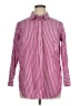 Talbots 100% Cotton Stripes Pink Long Sleeve Button-Down Shirt Size 1X - photo 1