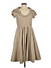 Zara Solid Tan Casual Dress Size M - photo 1