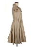 Zara Solid Tan Casual Dress Size M - photo 4