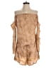 Blue Life 100% Rayon Tan Romper Size XS - photo 1