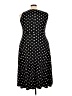 Eliza J Polka Dots Black Casual Dress Size 18 - photo 2
