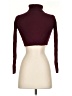 Daisy Burgundy 3/4 Sleeve Turtleneck Size S - photo 2