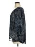 Dna Couture 100% Polyester Gray 3/4 Sleeve Blouse Size 1X - photo 5