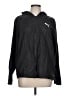 Puma 100% Polyester Black Windbreaker Size L - photo 1