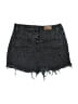 Lee Black Denim Shorts Size 6 - photo 2