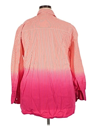 Lane Bryant 3/4 Sleeve Button-Down Shirt (view 2)