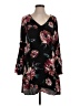 1.State 100% Rayon Floral Black Casual Dress Size XS - photo 1