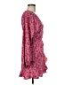 Topshop 100% Polyester Red Cardigan Size 6 - photo 4