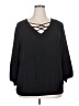 NY&C Black 3/4 Sleeve Top Size XXL - photo 1