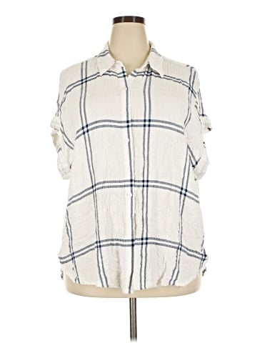 Jane and Delancey Sleeveless Button-Down Shirt (view 1)