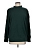 Maurices Solid Green Turtleneck Sweater Size M - photo 1