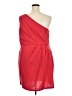 DB Studio 100% Polyester Solid Red Cocktail Dress Size 22 - photo 2