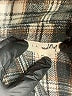LA Hearts 100% Polyester Plaid Gray Long Sleeve Blouse Size Med - Lg - photo 7