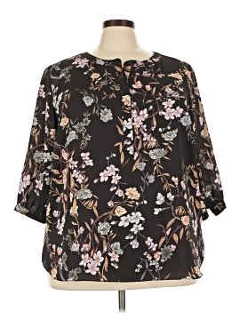 Not Your Daughter's Jeans 3/4 Sleeve Blouse
