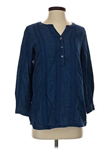Purejill 3/4 Sleeve Blouse (view 1)