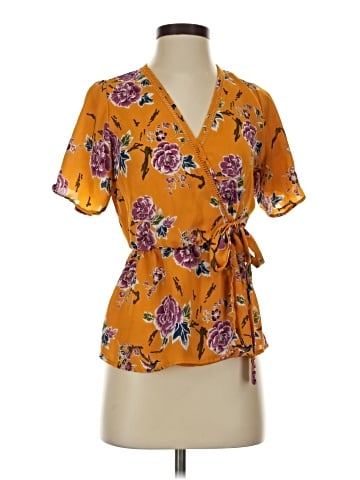 Sienna Sky Short Sleeve Blouse (view 1)