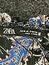 Zara 100% Polyester Paisley Blue Cocktail Dress Size S - photo 7