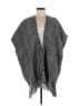 Ann Taylor LOFT 100% Acrylic Gray Poncho Size XS - photo 1