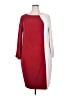 Kasper Color Block Red Cocktail Dress Size 2X - photo 1