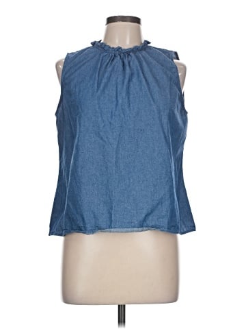 Allegra K Sleeveless Blouse (view 1)