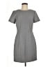 Theory Houndstooth Gray Casual Dress Size 6 - photo 1