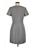 Theory Houndstooth Gray Casual Dress Size 6 - photo 2