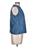 Allegra K Blue Sleeveless Blouse Size L - photo 4