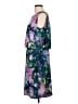 Chetta B Print Purple Cocktail Dress Size 12 - photo 5