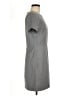 Theory Houndstooth Gray Casual Dress Size 6 - photo 4