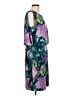 Chetta B Print Purple Cocktail Dress Size 12 - photo 4