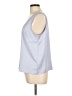 J.Crew Factory Store 100% Polyester Silver Tank Top Size L - photo 5
