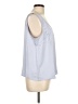 J.Crew Factory Store 100% Polyester Silver Tank Top Size L - photo 4