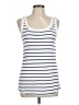 Caslon 100% Cotton White Tank Top Size L - photo 1