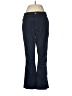 Ann Taylor Chevron-herringbone Blue Jeans Size 8 (petite) - photo 1