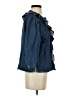 Zara Blue Denim Jacket Size S - photo 4